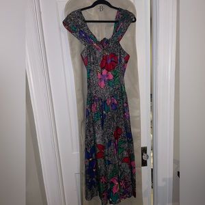 Vintage Robbie Bee off the shoulder dress
